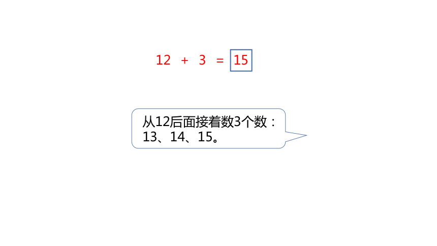 冀教版数学一年级上册第8单元 十加几、十几加几课件（20张PPT)