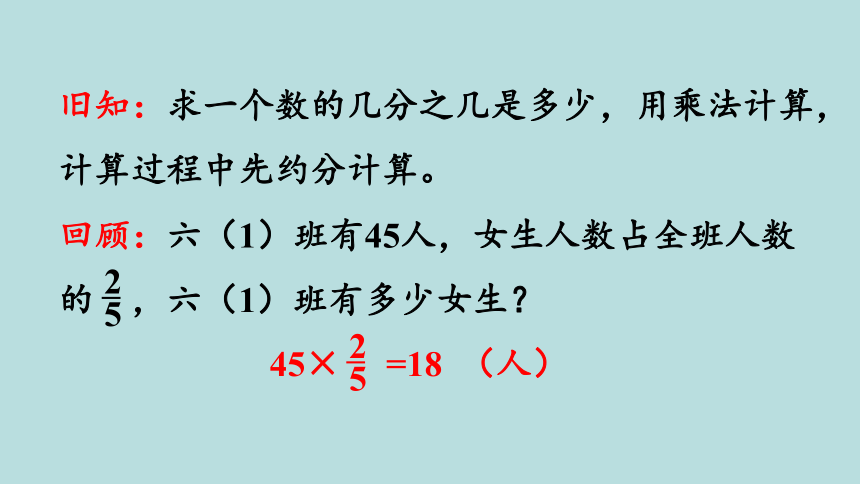 人教版数学六年级上册3.2 分数除法   解决问题（1）课件（23张ppt）