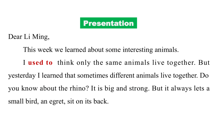 冀教版八年级下册Unit 3 Animals Are Our Friends Lesson 18 Friendship Between Animals课件(共39张PPT)