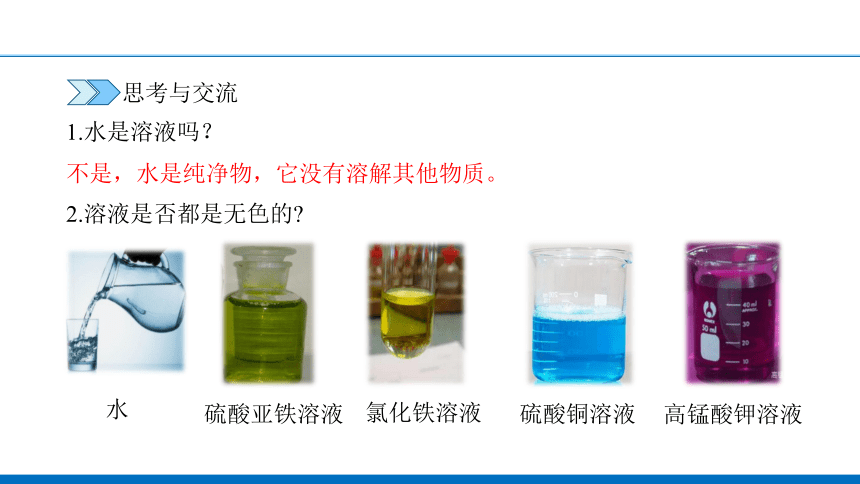 课题1 溶液的形成课件（共33张PPT内嵌视频）