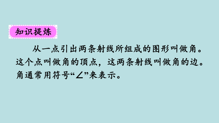 人教版数学四年级上册3.2  角的度量 课件（30张ppt）