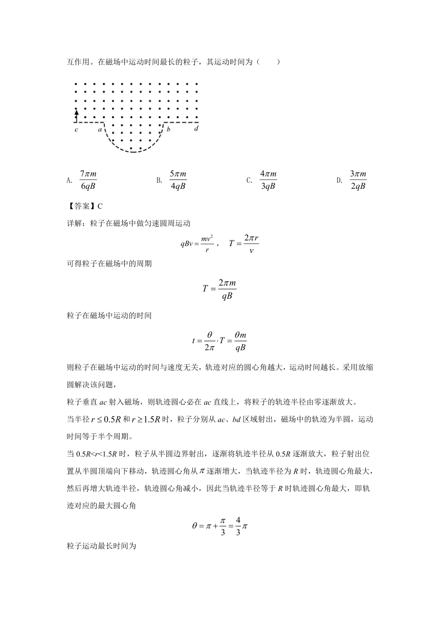 2020年高考全国卷I理综（物理部分）真题（Word解析版）