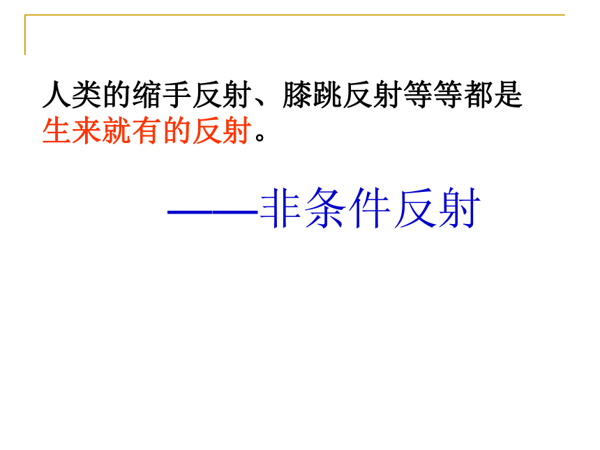 沪教版八年级上册生物课件 2.1.3 神经调节的基本方式--反射 课件 （共27张PPT）