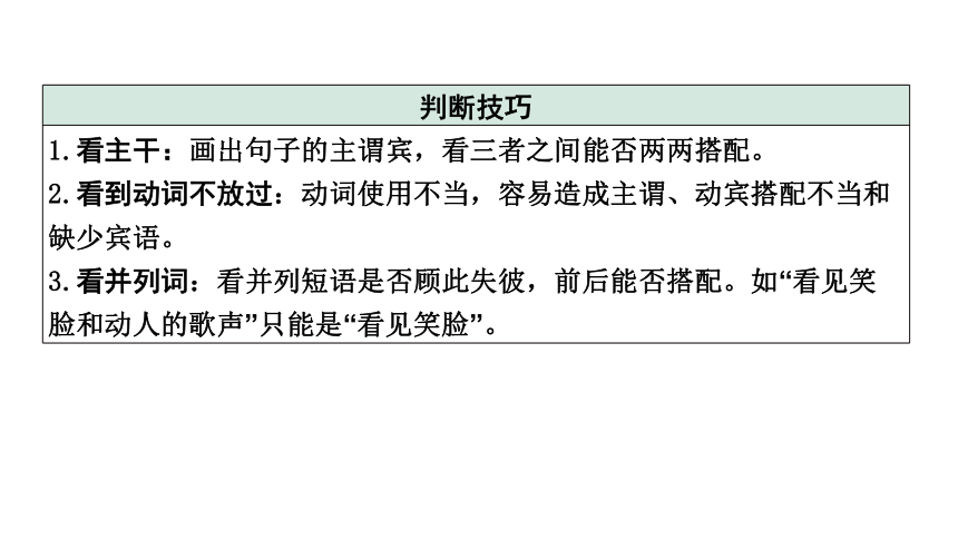 2024年四川中考语文二轮复习 常考病句类型技巧突破及训练 课件(共49张PPT)