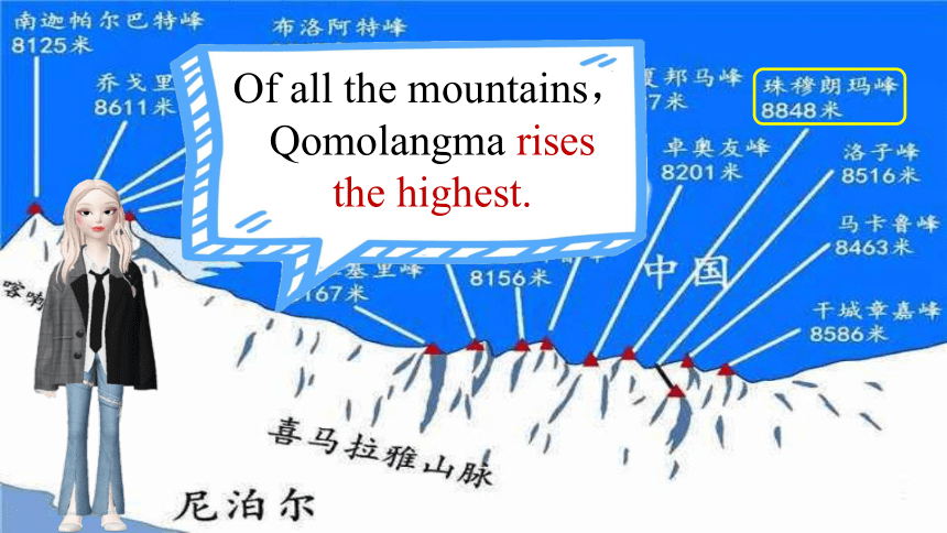 Unit 7 Qomolangma--the Most Dangerous Mountain in the World  Section A  3a-3c小阅读课件(共34张PPT)