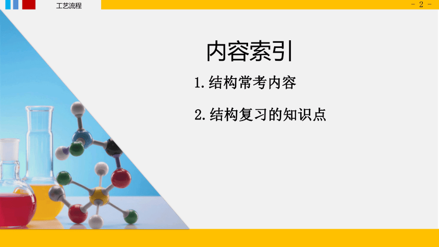 2024届高三化学二轮复习 ——工艺流程 基础篇之物质结构课件（共34张PPT）