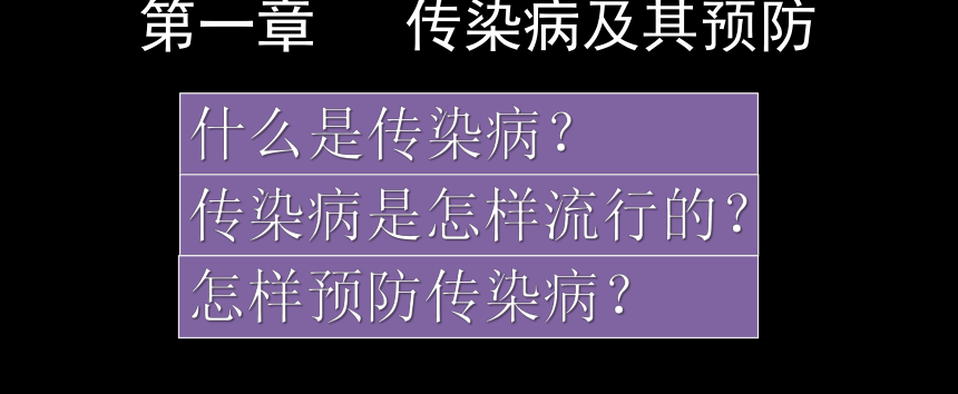 人教版八年级下册生物课件：8．1传染病和免疫小结课件（共26张PPT）