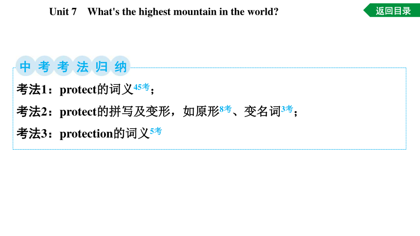 Unit 7 What's the highest mountain in the world词句篇情境练习课件(共38张PPT) 2023-2024学年人教版英语八年级下册