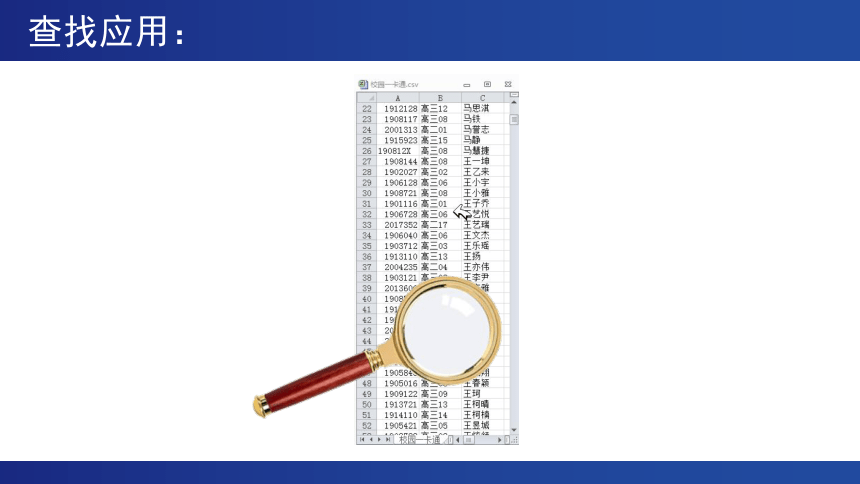 5.4.2 查找算法的应用 课件（22张PPT）