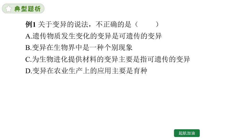 7.2.5 生物的变异课件(共26张PPT)人教版八年级下册