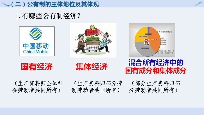 4.1社会主义基本经济制度 课件