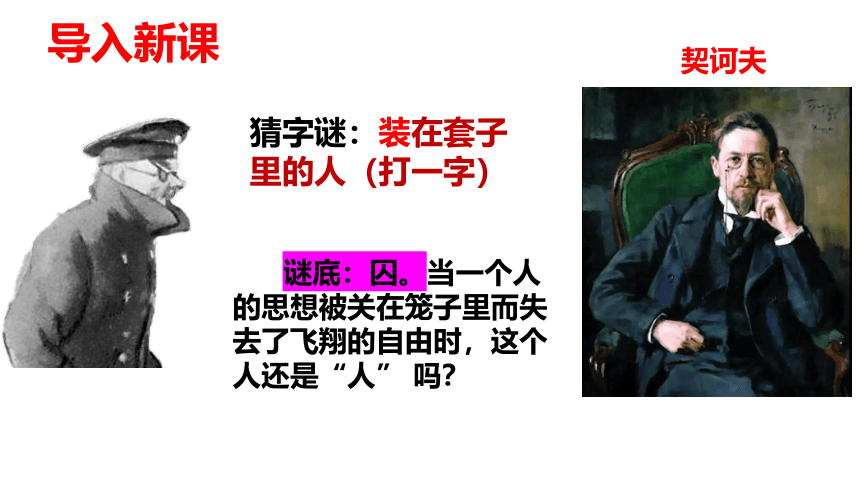 13-2《装在套子里的人》课件（共30张PPT） 2023-2024学年统编版高中语文必修下册