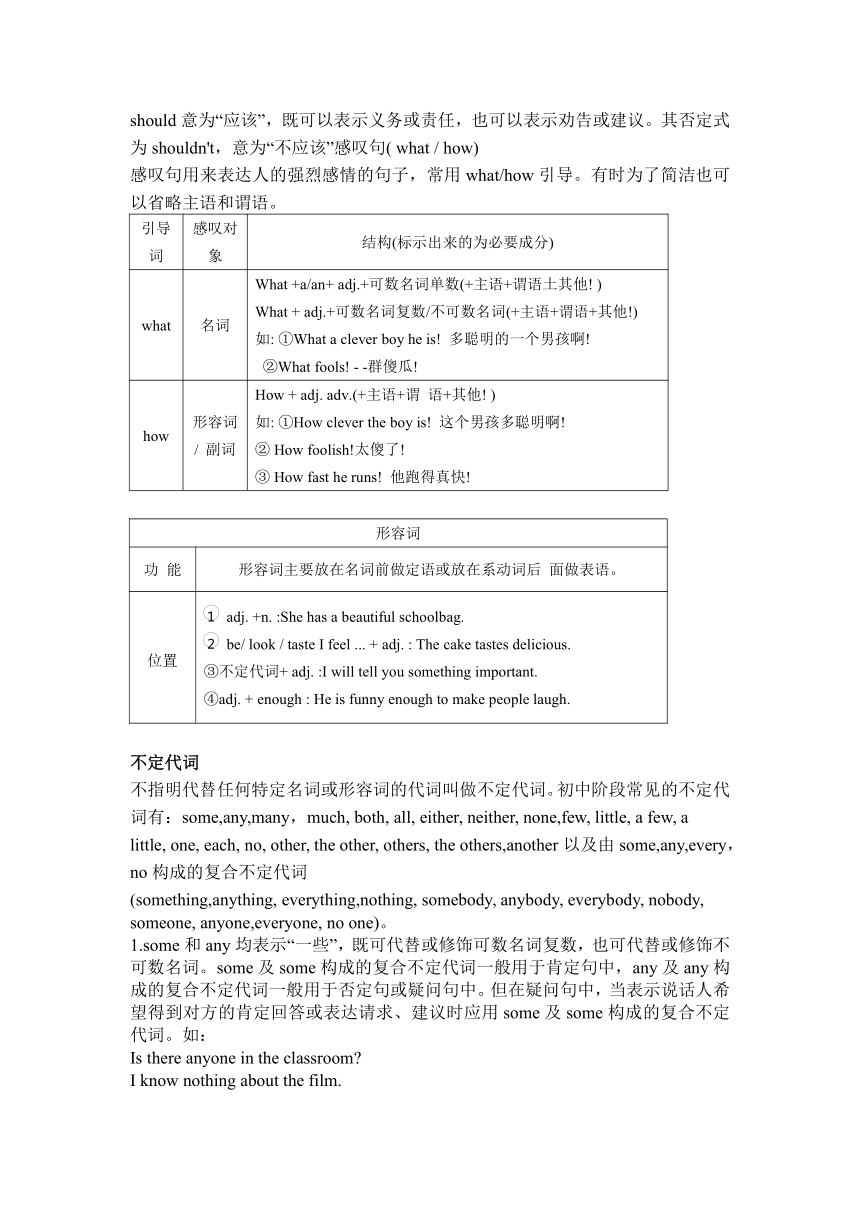 2023-2024学年牛津译林版七年级英语下册Units 5-8知识点讲解及练习（含解析）