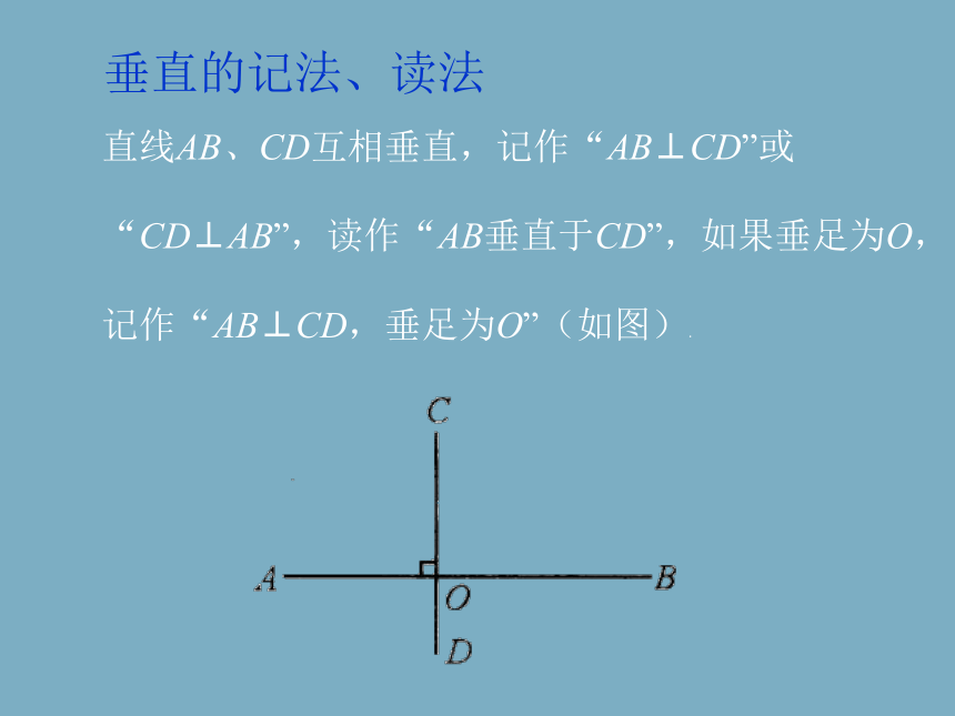 人教版七年级数学下册  5.1.2  垂线课件 （共15张PPT）