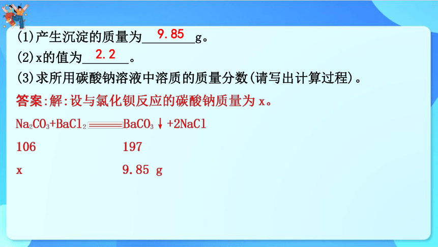 2024年中考化学二轮复习 专题八　有关化学方程式的计算课件(共38张PPT)