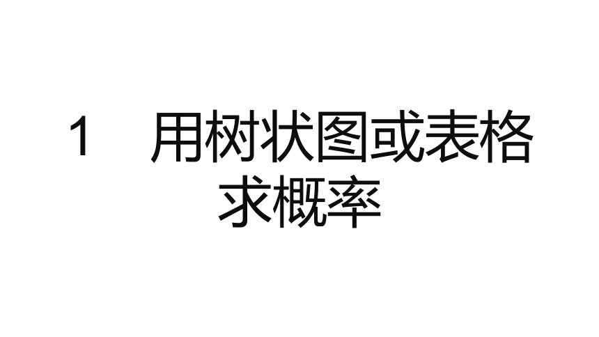 北师大版九年级上册数学第三章概率的进一步认识整章同步课件（85张PPT)