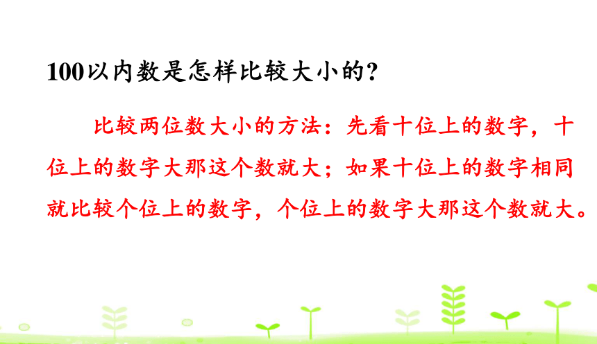 人教版数学一下 第8单元 总复习8.1 100以内数的认识和加减法 课件（23张）