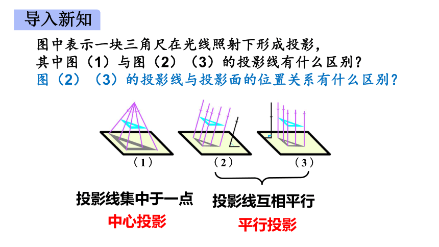 人教版数学九年级下册29.1 投影（第2课时 共25张PPT）
