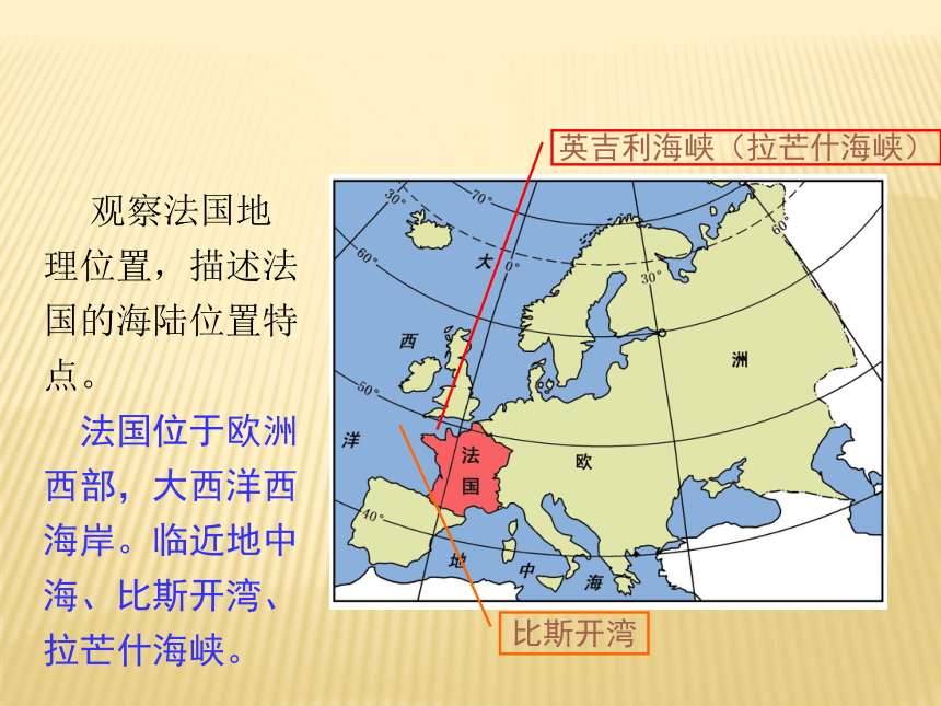 湘教版地理七年级下册：8.4法国 课件（47张ppt）