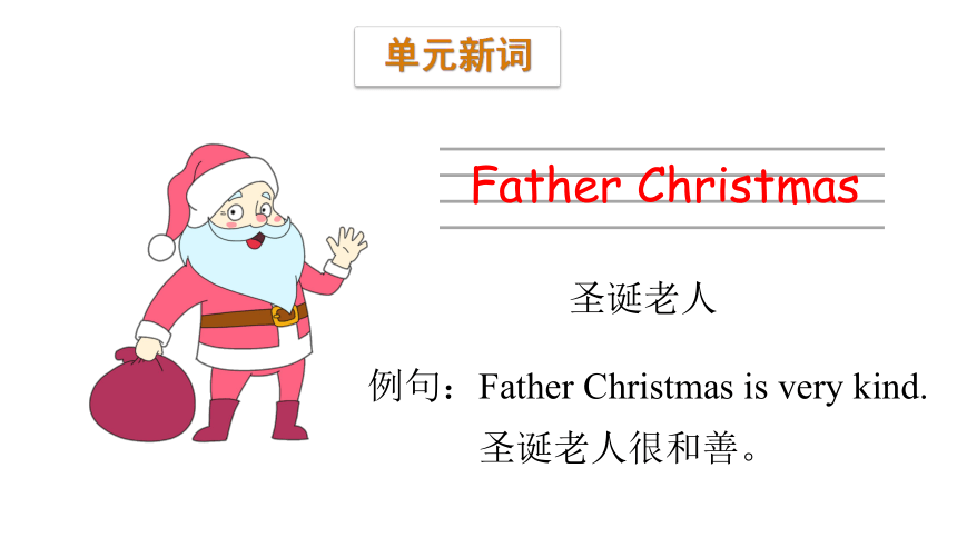 Unit 12 Christmas is coming Period 1 课件（30张PPT)