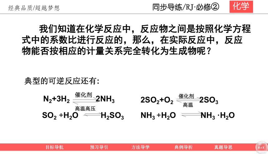 2020-2021人教版高中化学必修二第二章2-3-2 化学反应限度 课件（共34张ppt）