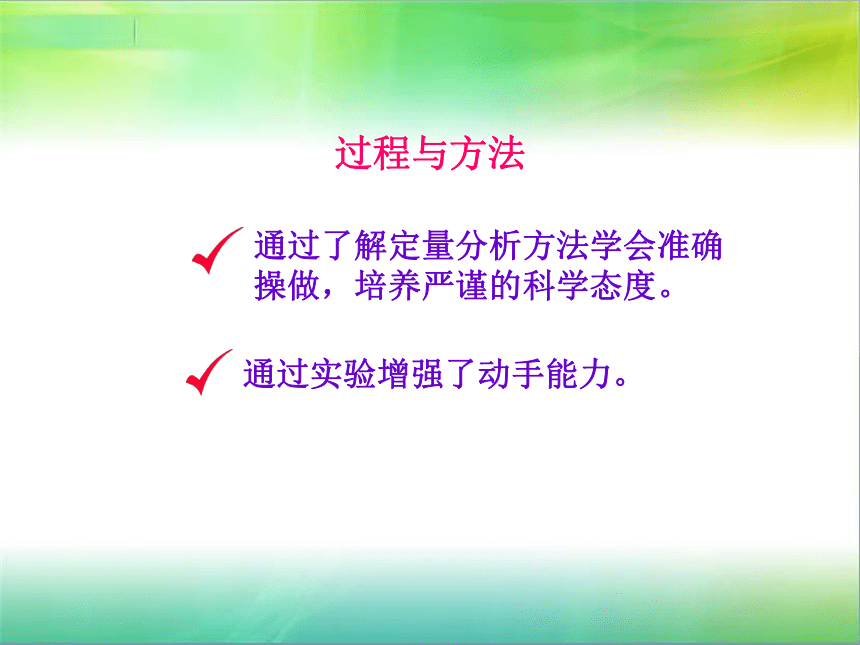 人教版高中化学选修6 第三单元 物质的检测  3.2 物质含量的测定 上课课件（共67张ppt）