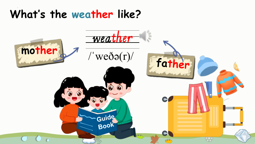 Unit3 Weather PartA & B Let’s Learn & Read And Write 课件（共51张PPT，内嵌音视频）.pptx