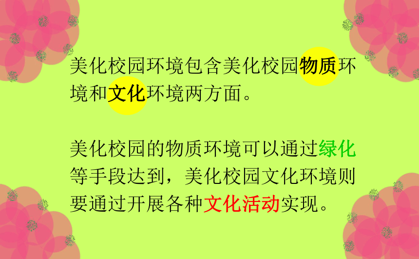 七下8.美化我们的校园 课件（29张幻灯片）