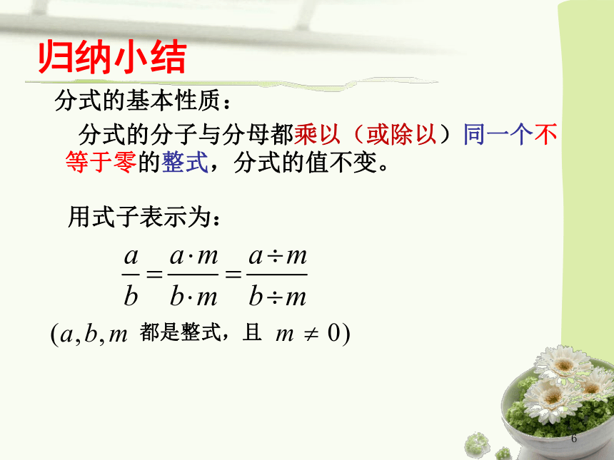 沪科版数学七年级下册9.1.2分式的基本性质课件(共15张PPT)