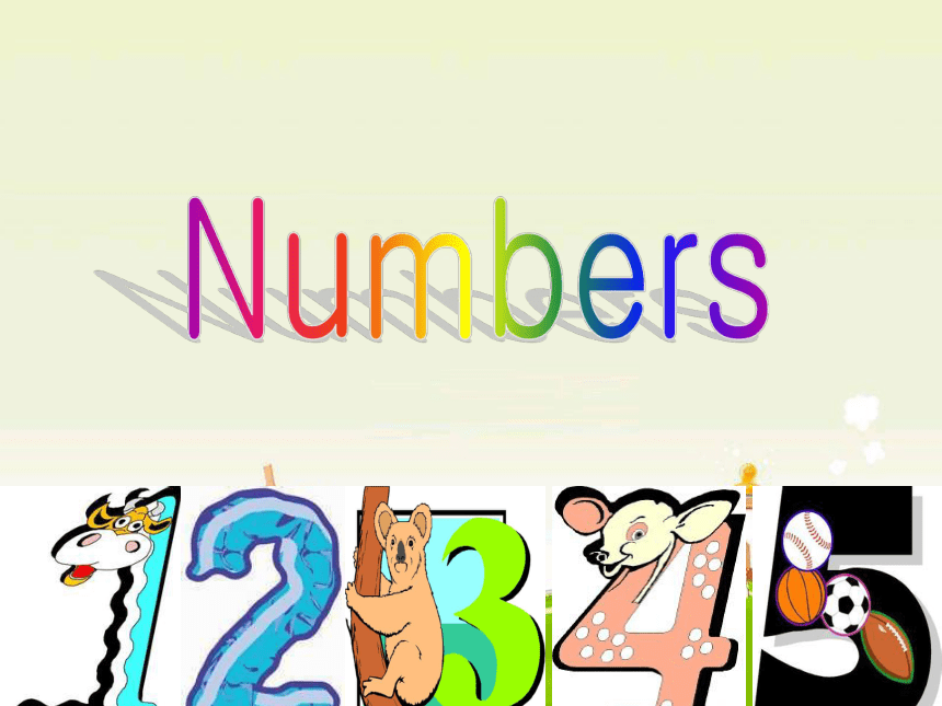 Unit 5 Numbers 课件 (共20张PPT)