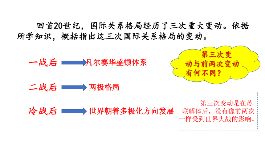 单元复习课件：九年级下册 第六单元 走向和平发展的世界【33张ppt】