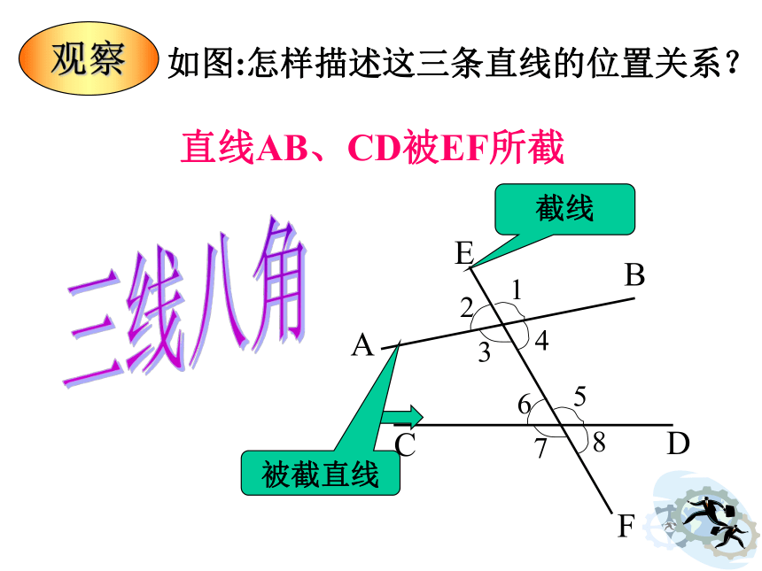 浙教版七年级数学下册1.2同位角 内错角 同旁内角课件（23张PPT）