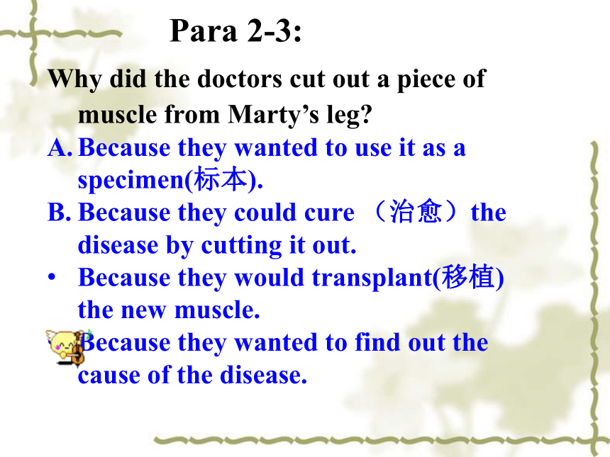 人教英语选修7Unit1Reading Marty’s Story课件 （共21张PPT）