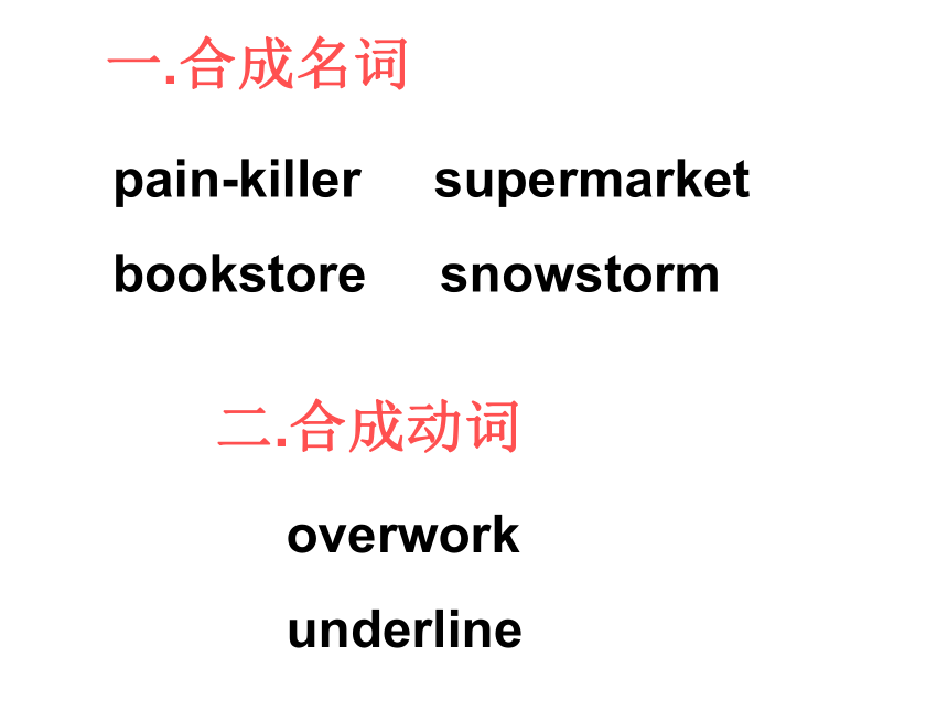 高考英语二轮专题复习：构词法 课件（35张PPT）