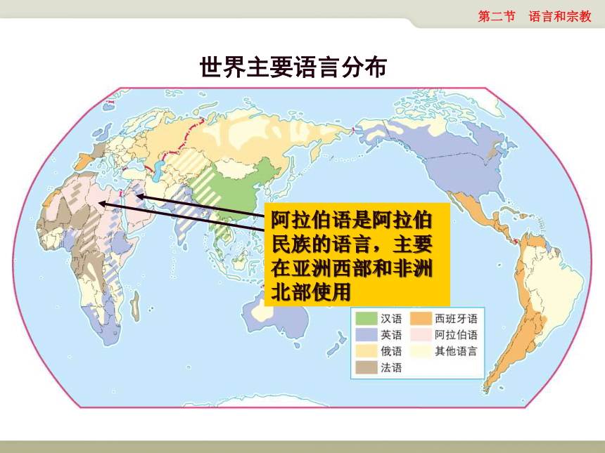 中图地理八年级上册3.2-语言和宗教(共44张PPT)