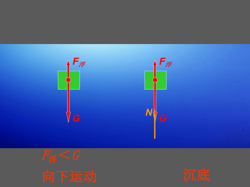 人教版物理八年级下册10.3-物体的浮沉条件及应用(共50张PPT)