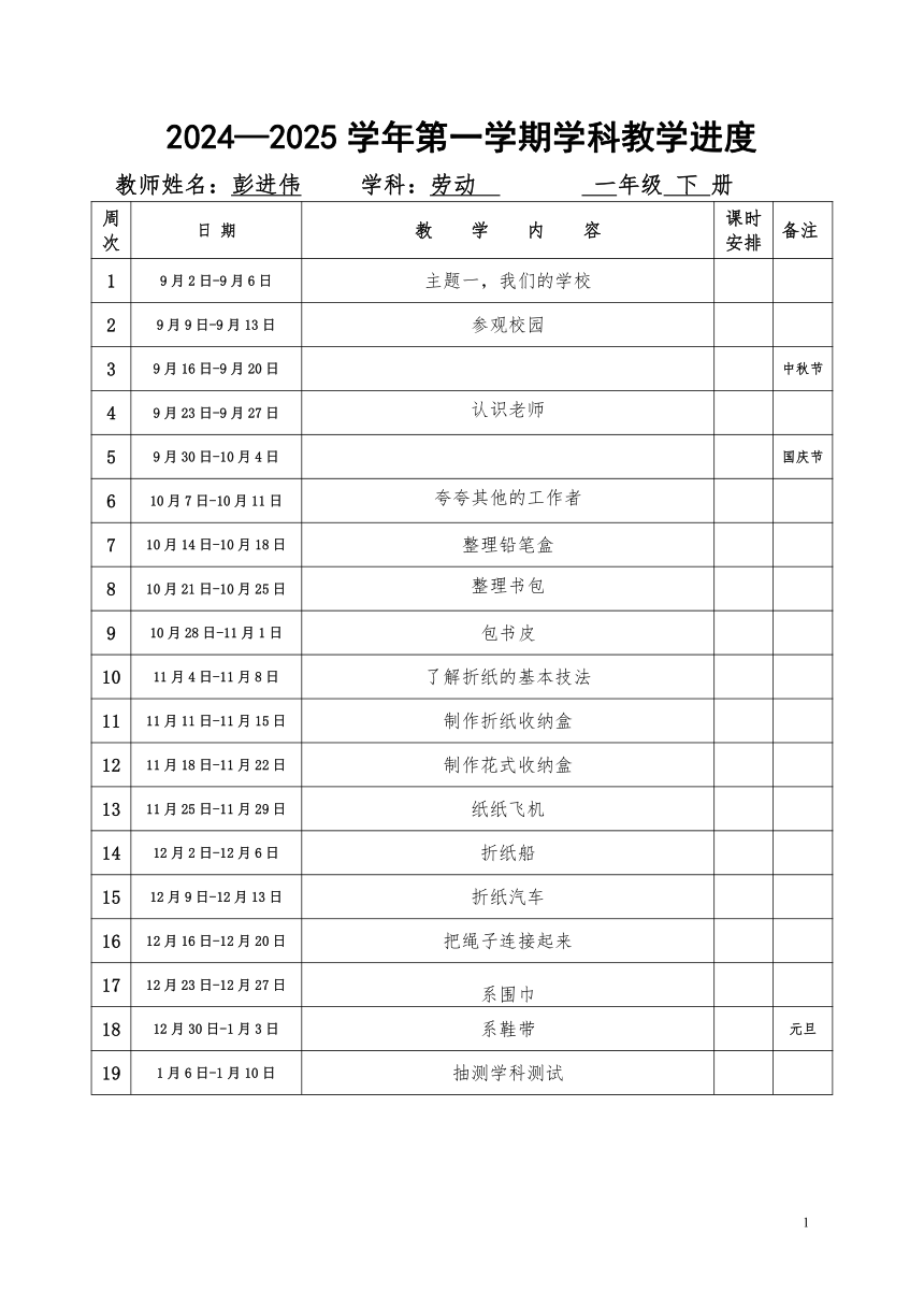 小学劳动