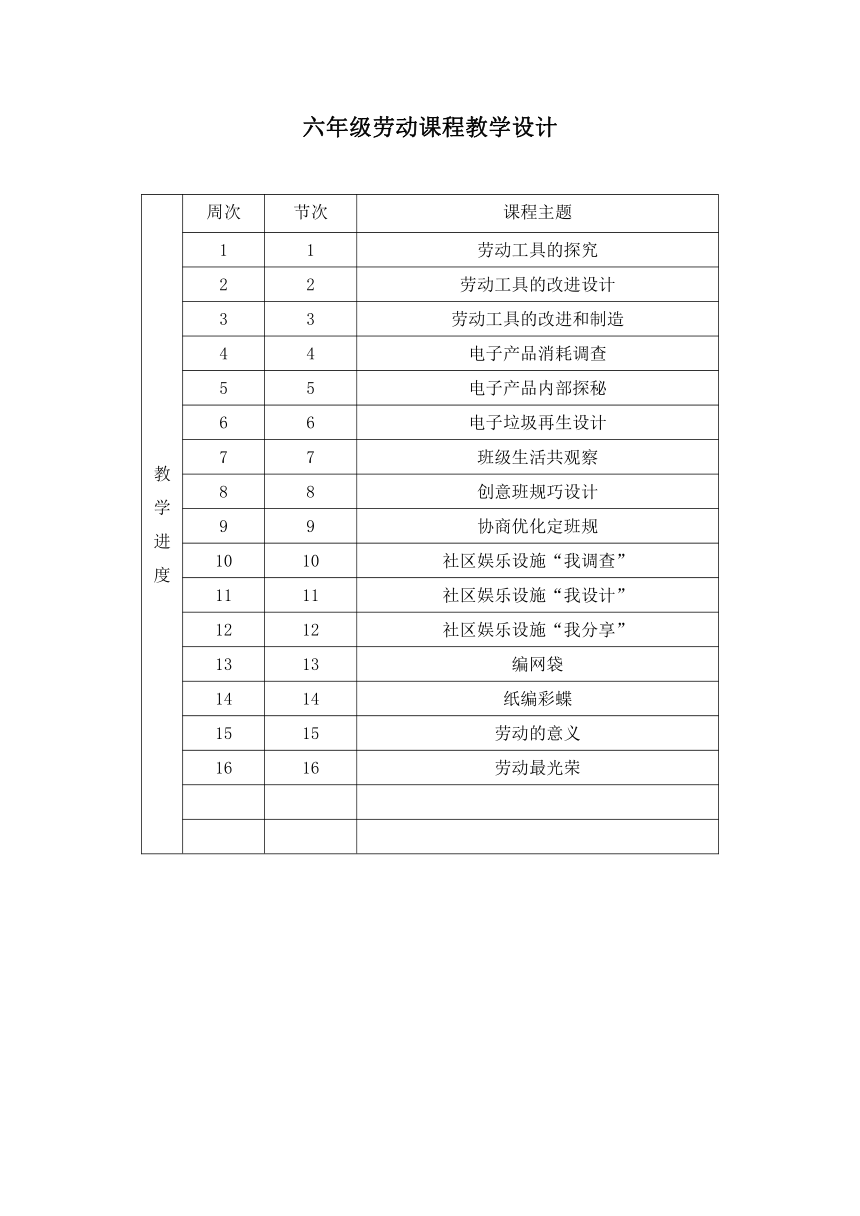 小学劳动