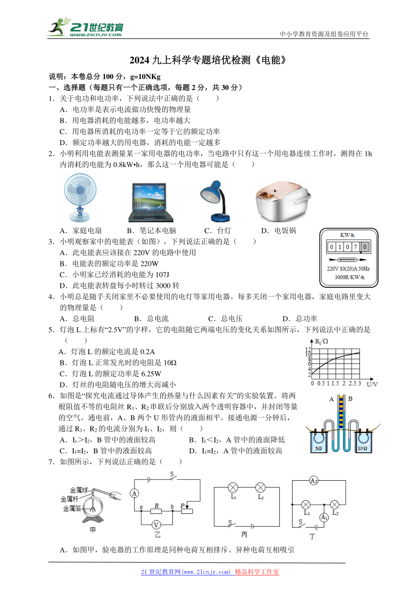 初中科学