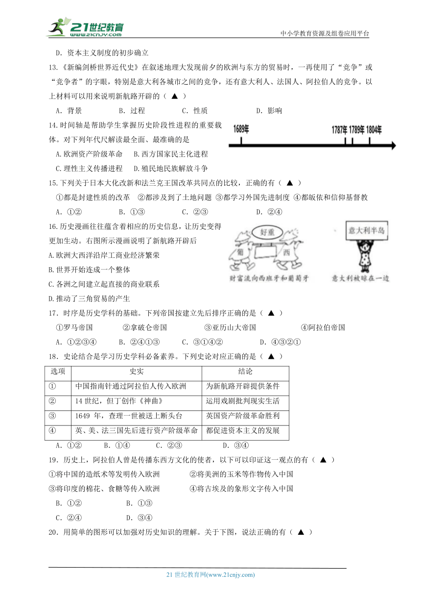 初中社会思品