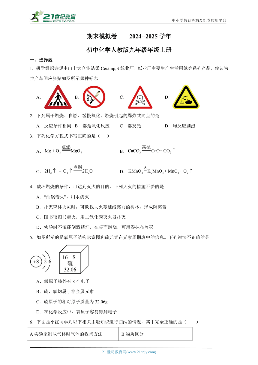 初中化学