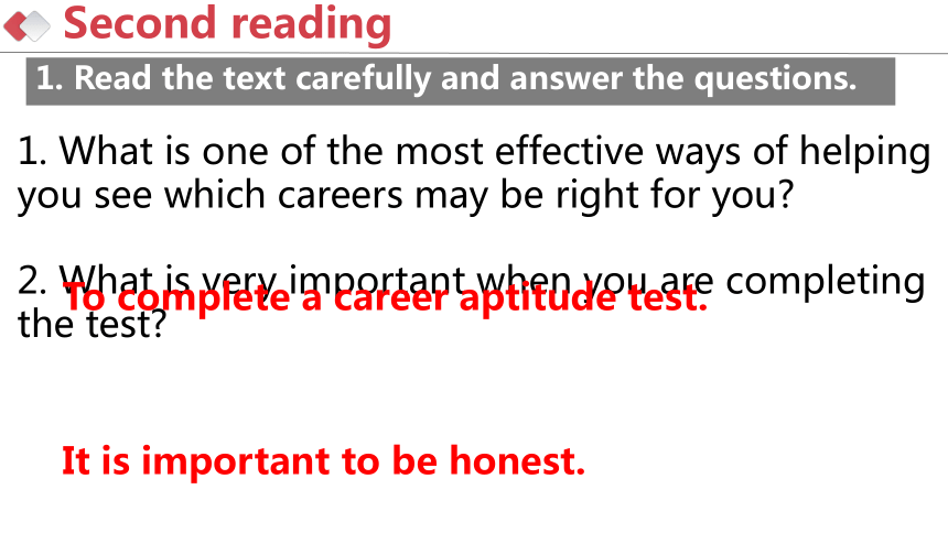 Unit 5 Launching Your Care Reading and thinking课件(共33张PPT) 人教版（2019）高中 ...