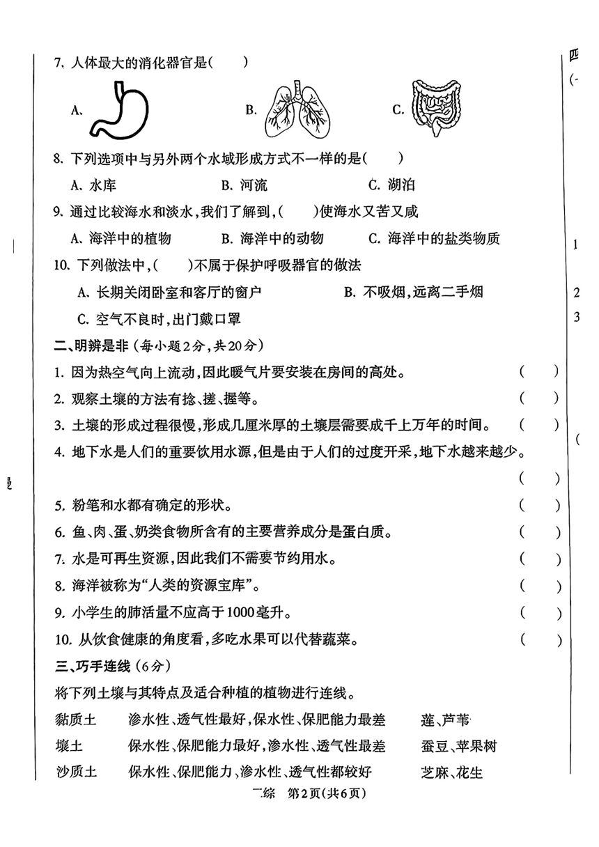 小学文理综