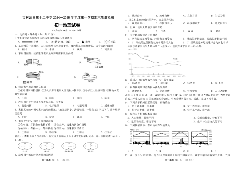 初中地理