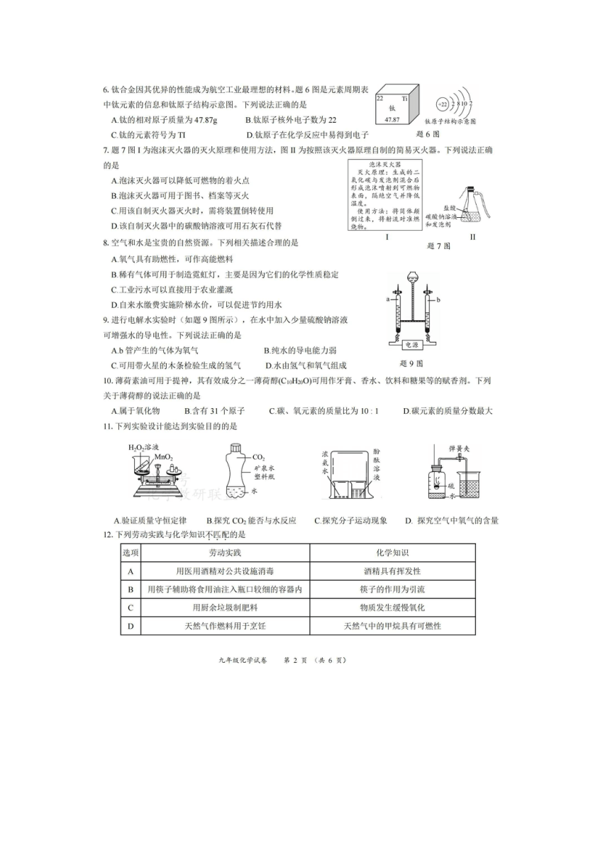 初中化学