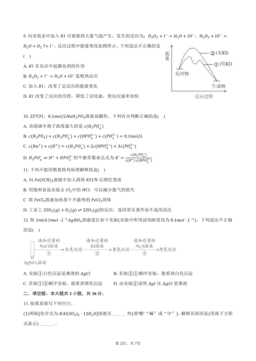 高中化学