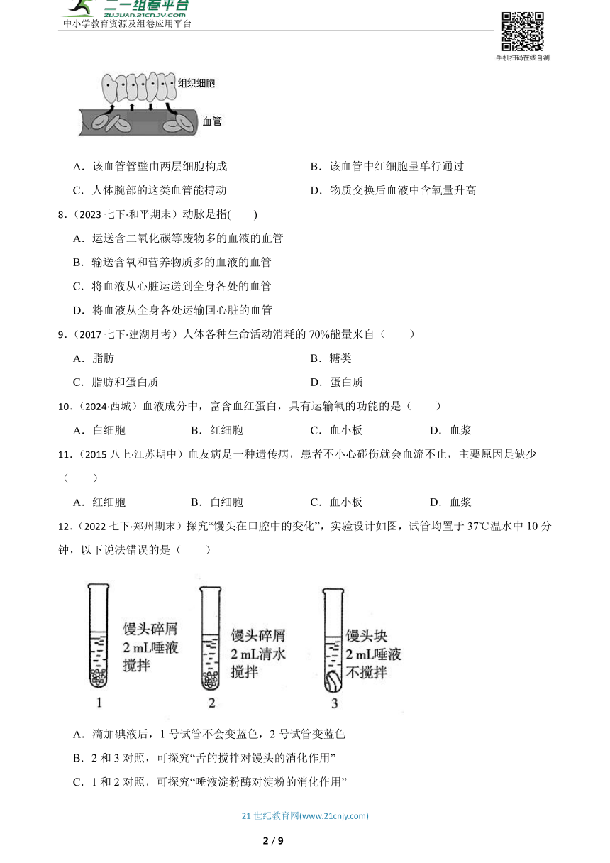 初中生物