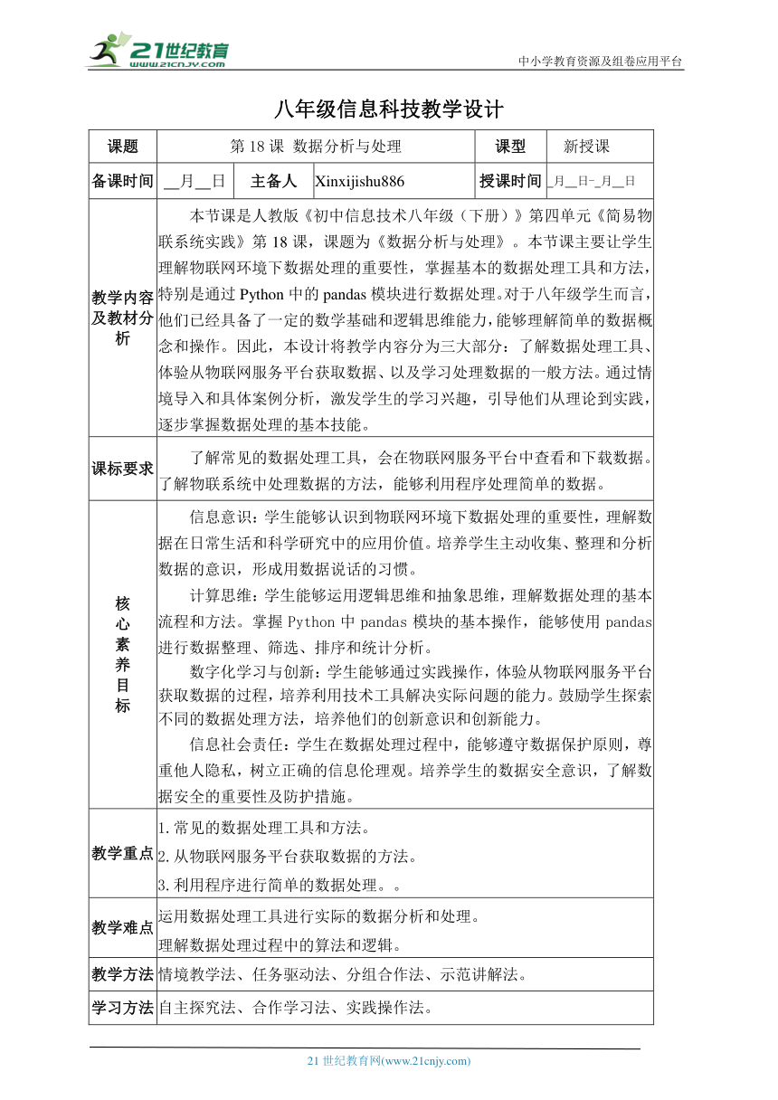 初中信息技术