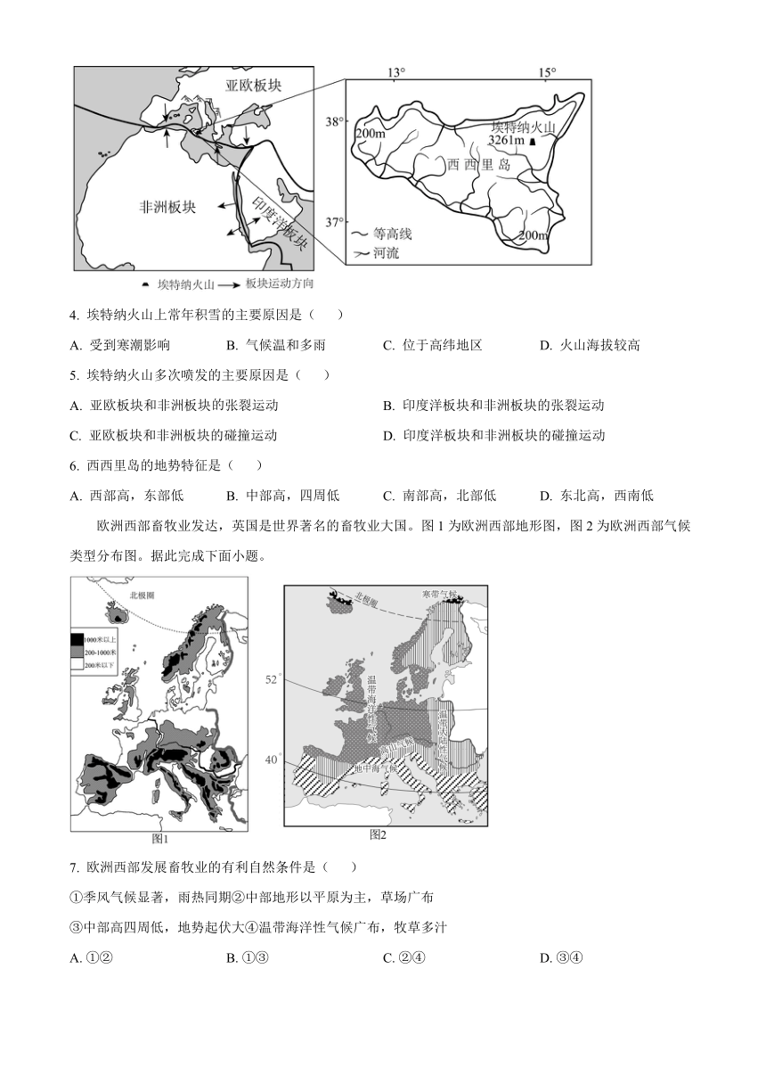 初中地理