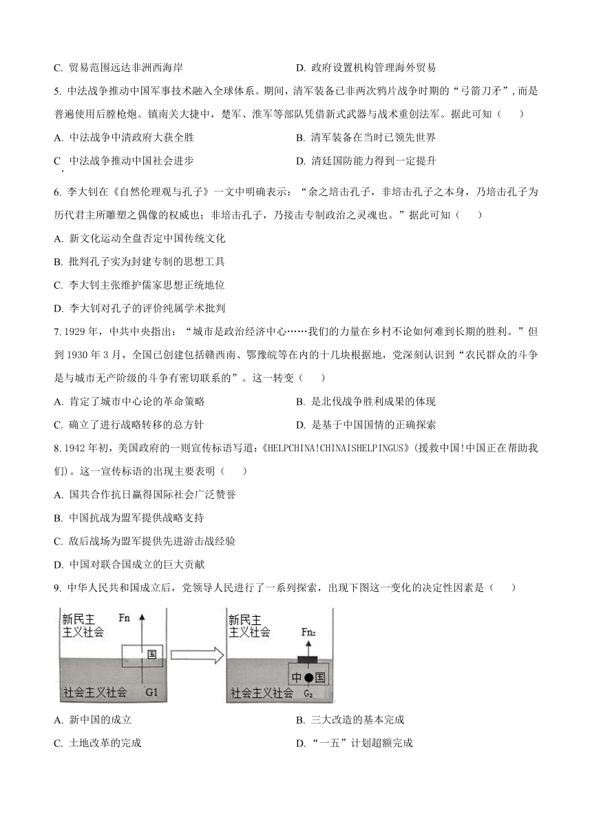 初中历史